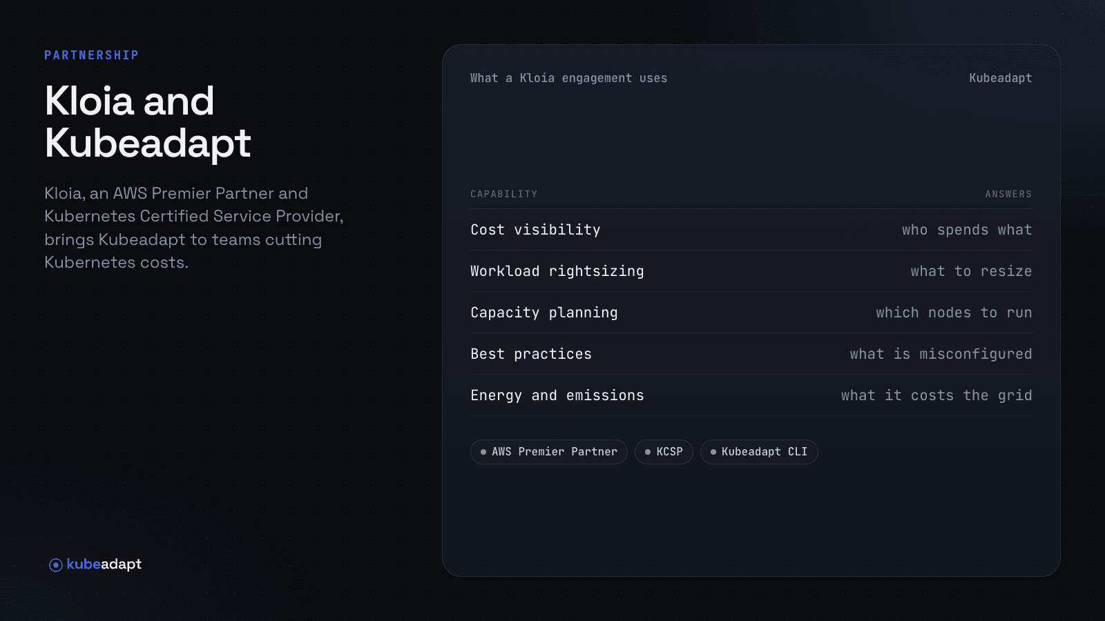 Kloia and Kubeadapt: A Partnership Built Around Real Kubernetes Challenges